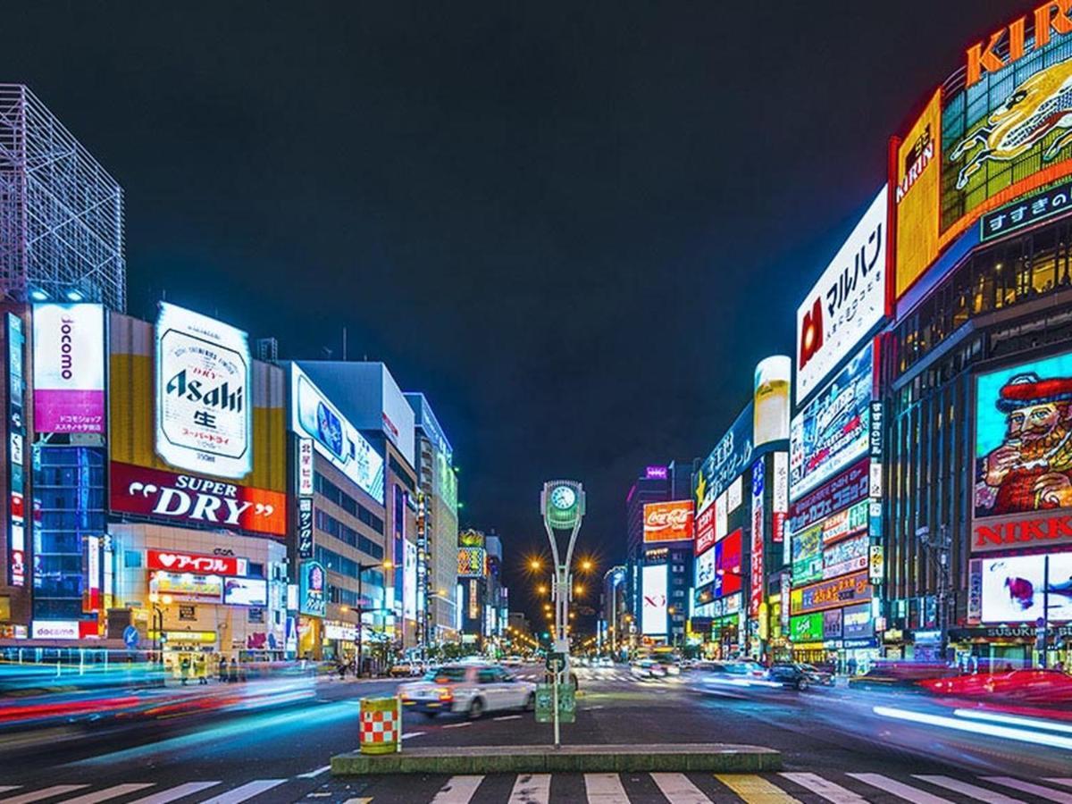 Hotel Mystays Sapporo Susukino Exterior foto